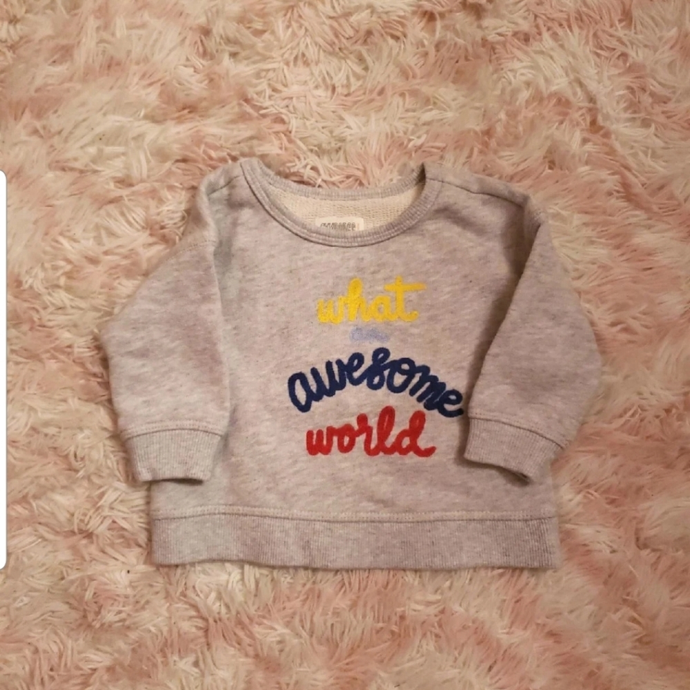 Gymboree baby unisex sweatshirt